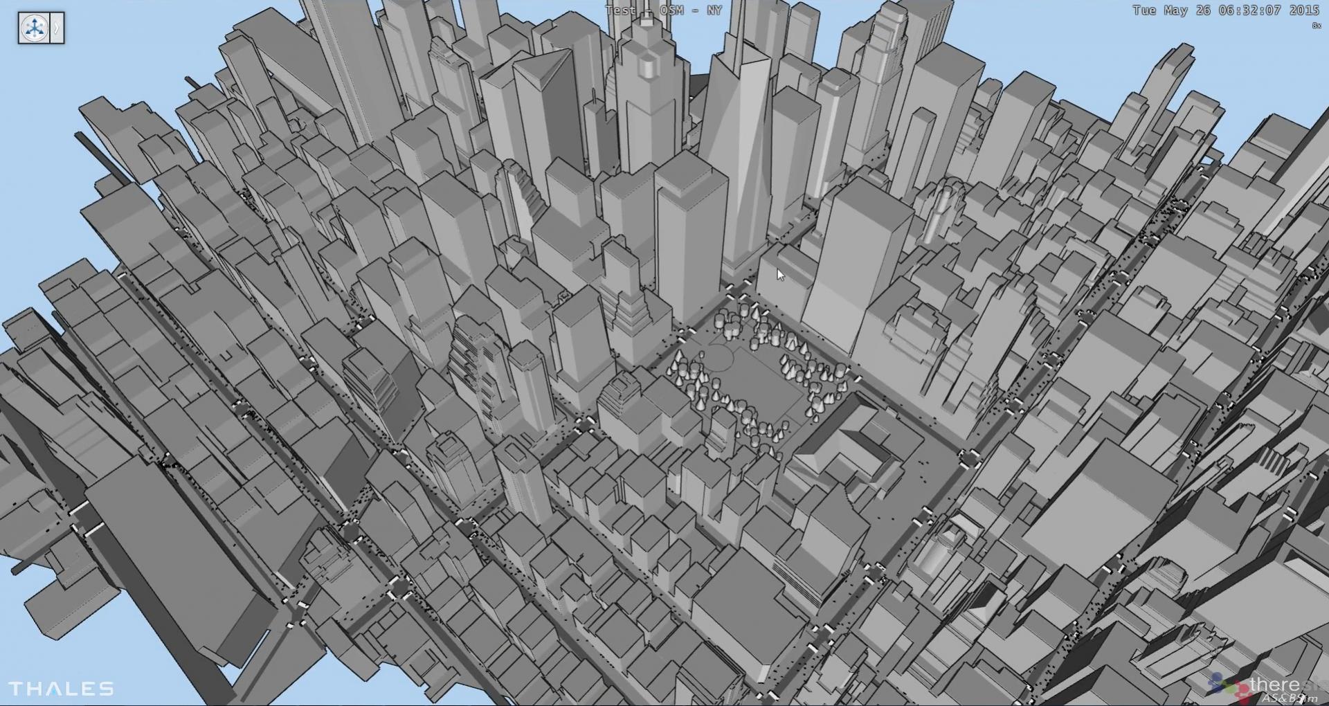 Nueva York: generación automática de la simulación a partir de OSM