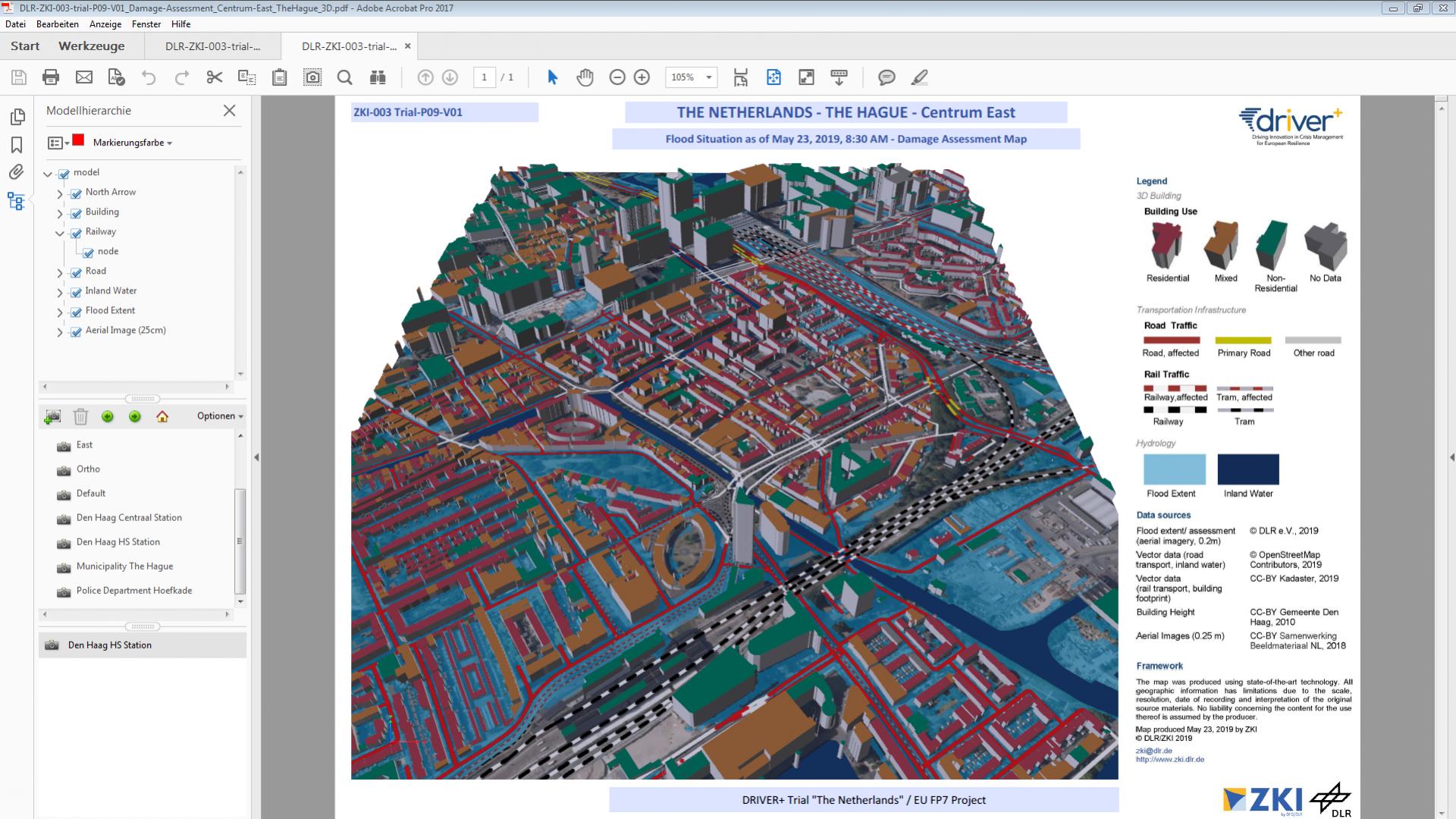 3D Map product trialled in DRIVER+ Trial 'The Netherlands'