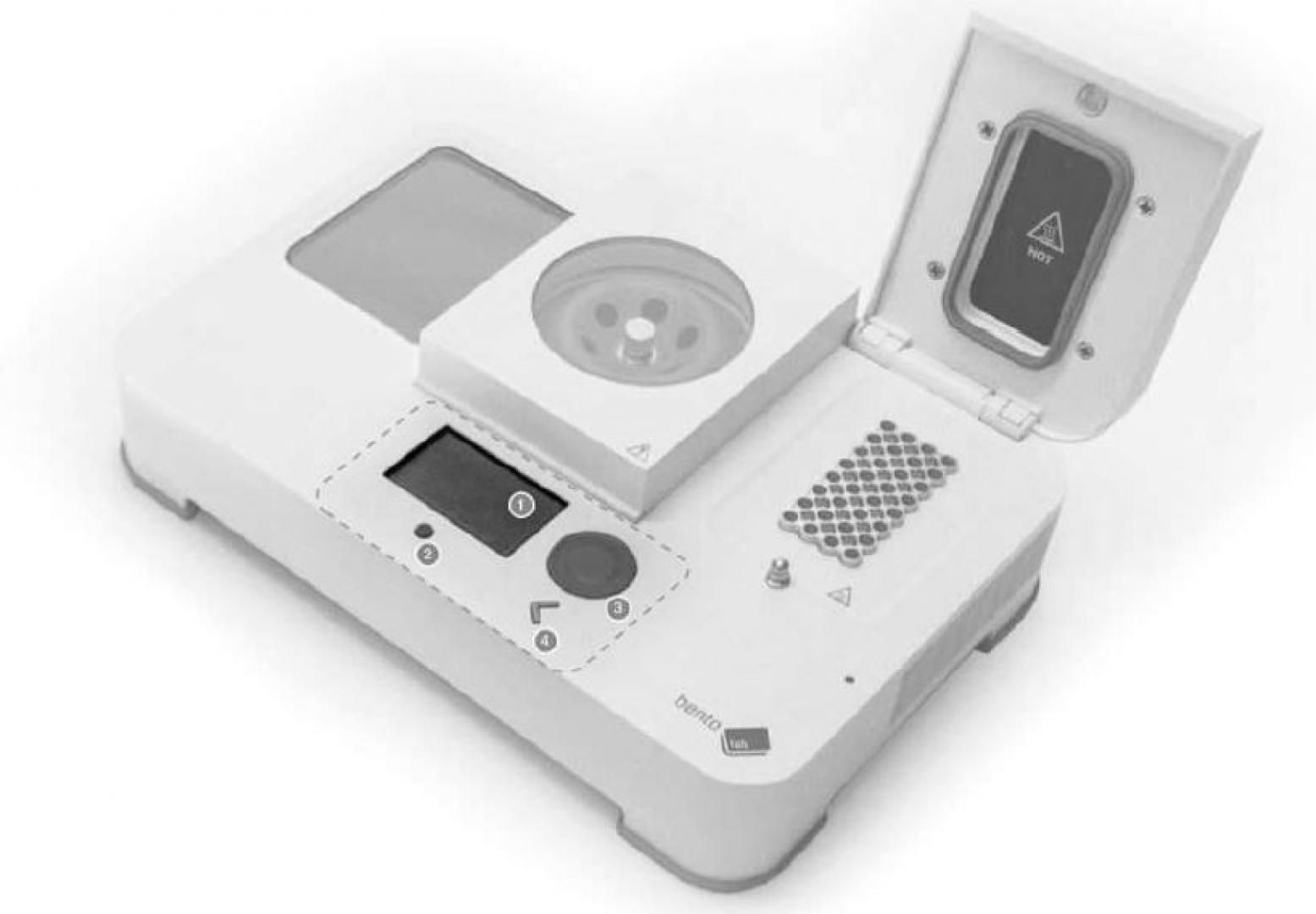 Portable PCR device for on site detection of pathogens