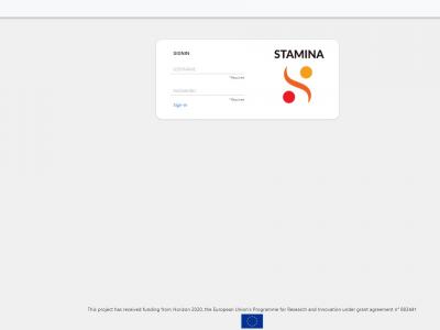 Sign-in page